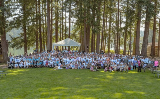 Group photo from the 2025 Be The Hope Walk