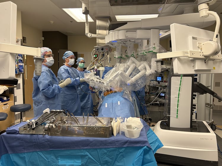 Inside an operating room at Valley