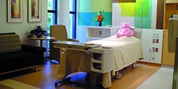 Valley Birth Center patient room